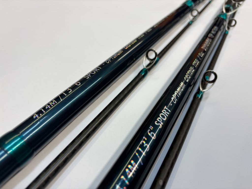 2x Pair Blackrock Zoominator 2G Surf 13ft 6" 3/6oz Sport Brand Sea Fishing Rod