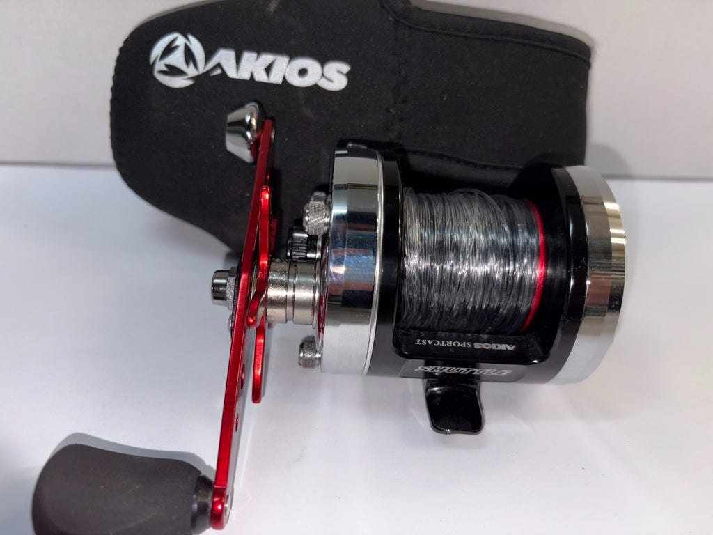 Akios Shuttle 656 SCM Limited NO 150 Multiplier Sea Fishing Reel Quick Delivery