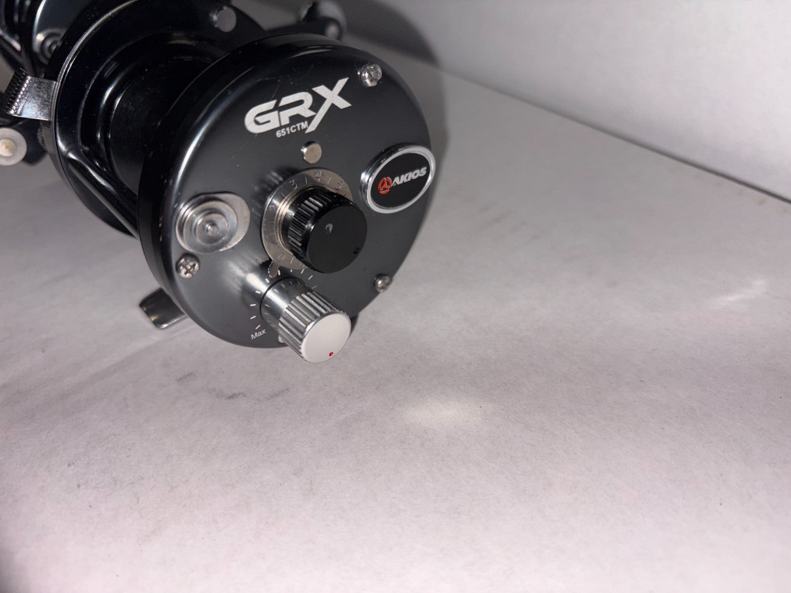 2x Pair Akios S-LINE 651 CTM GRX GREY LEFT HAND SEA Fishing Reel Quick Delivery