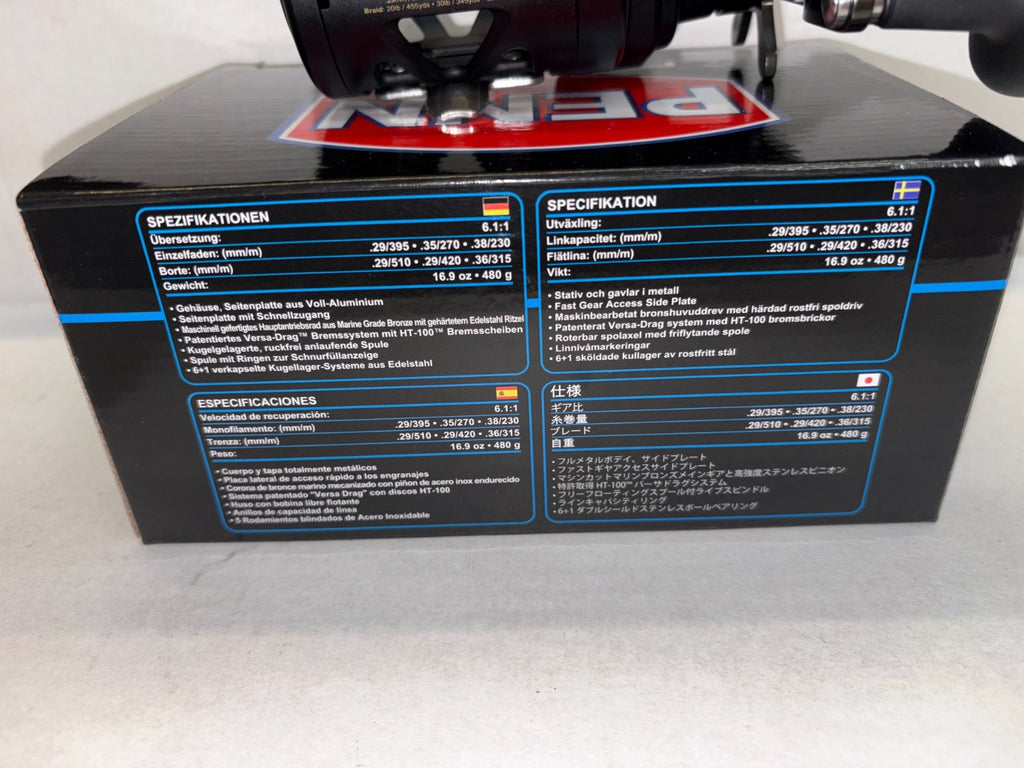 Penn Fathom II Star Drag FTHII12SD Sea Fishing Mutiplier Reel New Quick Delivery