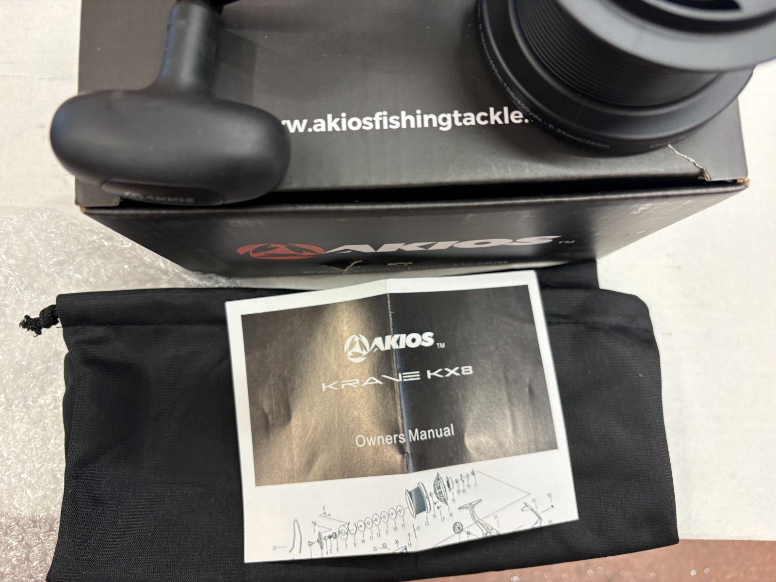 Akios Kyori KX8 Surf Casting Sea Fishing Reel Brand New Quick Delivery