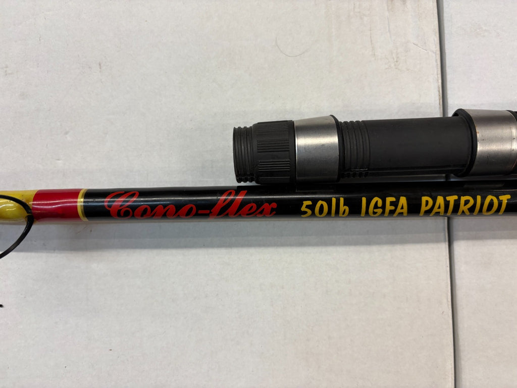 Conoflex 50LB IGFA PATRIOT 7ft 6"  Boat Sea FISHING Rod Great Quick Delivery