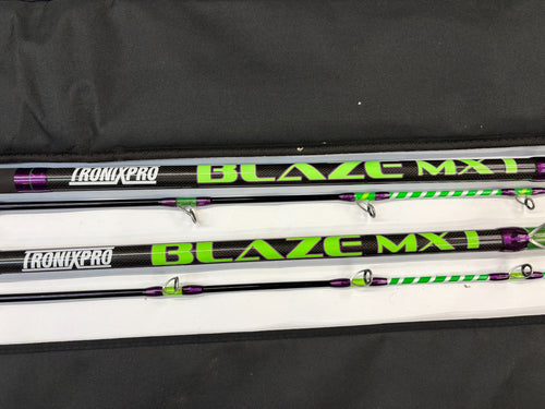 2x *Pair TronixPro Blaze MXI 13FT 2-5o Light Sea FISHING Rod Mint Quick Delivery