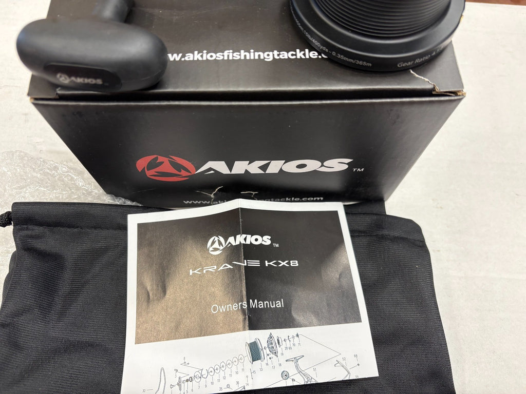 Akios Kyori KX8 Surf Casting Sea Fishing Reel Brand New Quick Delivery