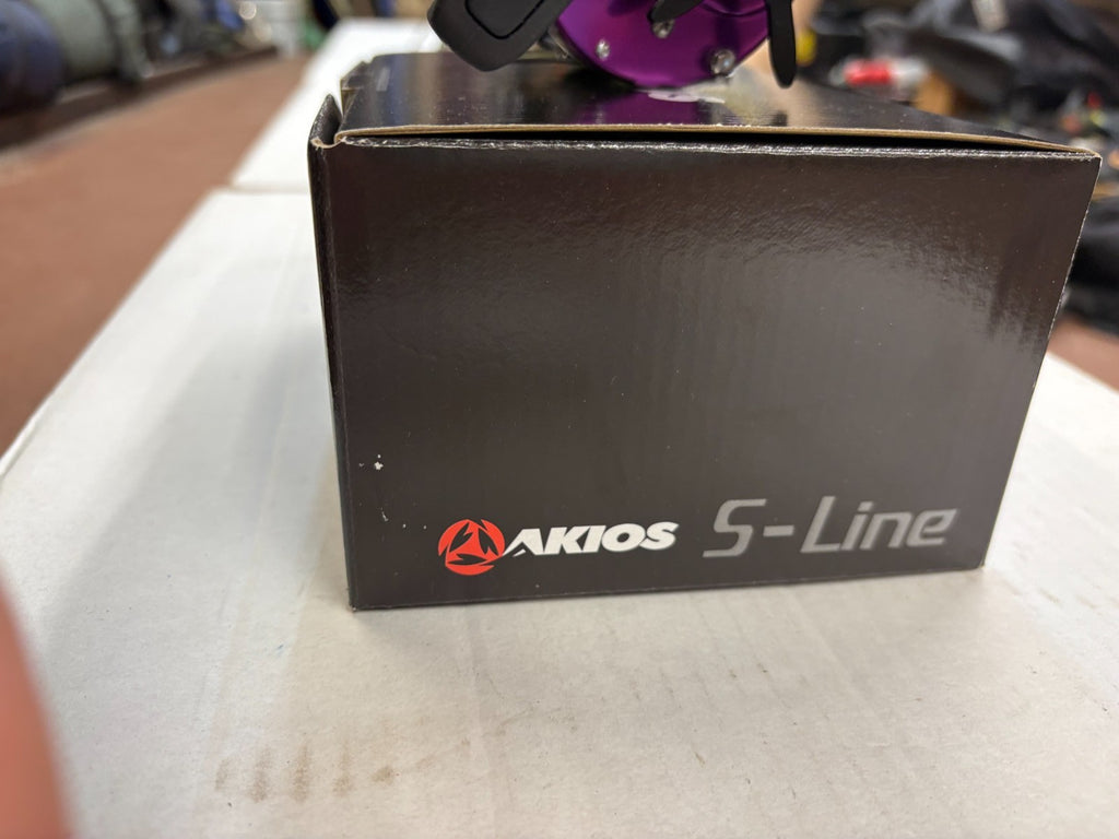 Akios Kyori 656 CTM Gun Smoke Purple Mutiplier Sea Fishing Reel Quick Delivery