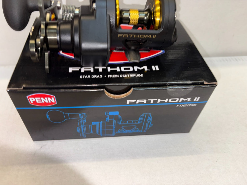 Penn Fathom II Star Drag FTHII12SD Sea Fishing Mutiplier Reel New Quick Delivery