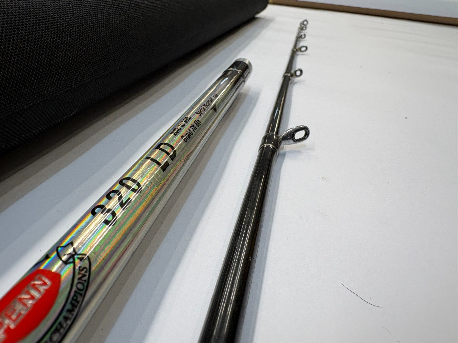 PENN 320 LD 7ft 6" 20/30LB no 199 RARE Sea Boat Fishing Rod Mint Quick Delivery