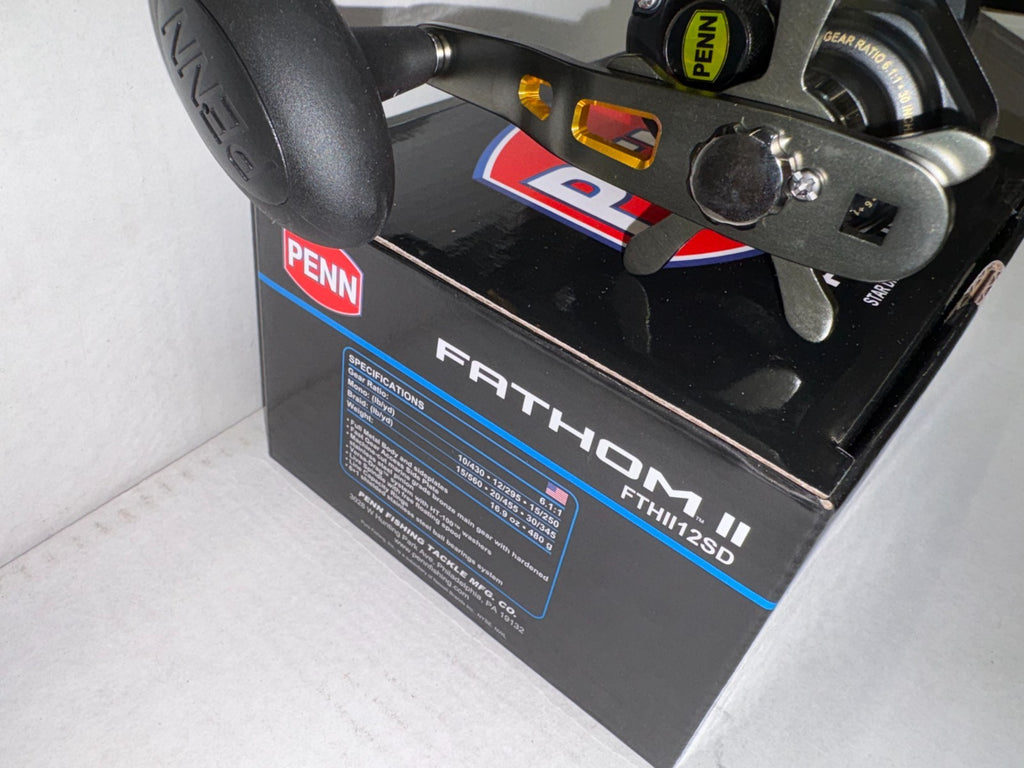 Penn Fathom II Star Drag FTHII12SD Sea Fishing Mutiplier Reel New Quick Delivery