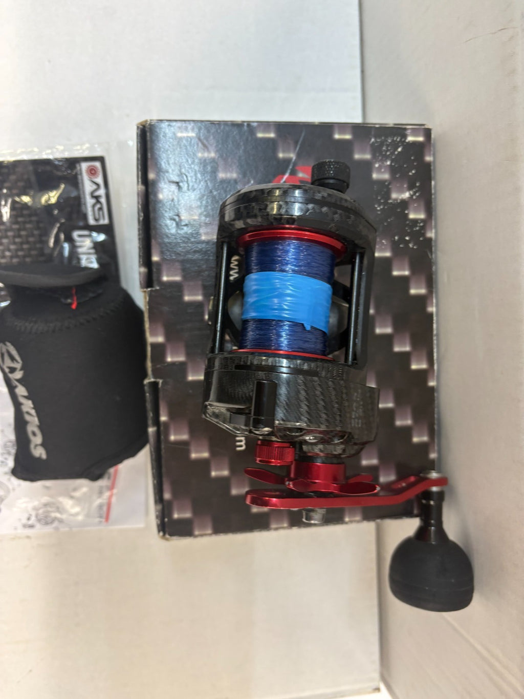 AKIOS NITRON F-15 SEA Fishing Multiplier Reel Red Great Quick Delivery