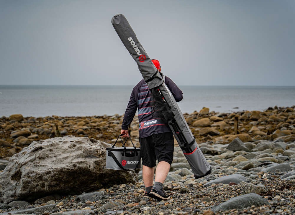 AKIOS SeaTrek Rod & Tripod Quiver Holdall  Sea Fish QUIVER + HOOD Quick Delivery