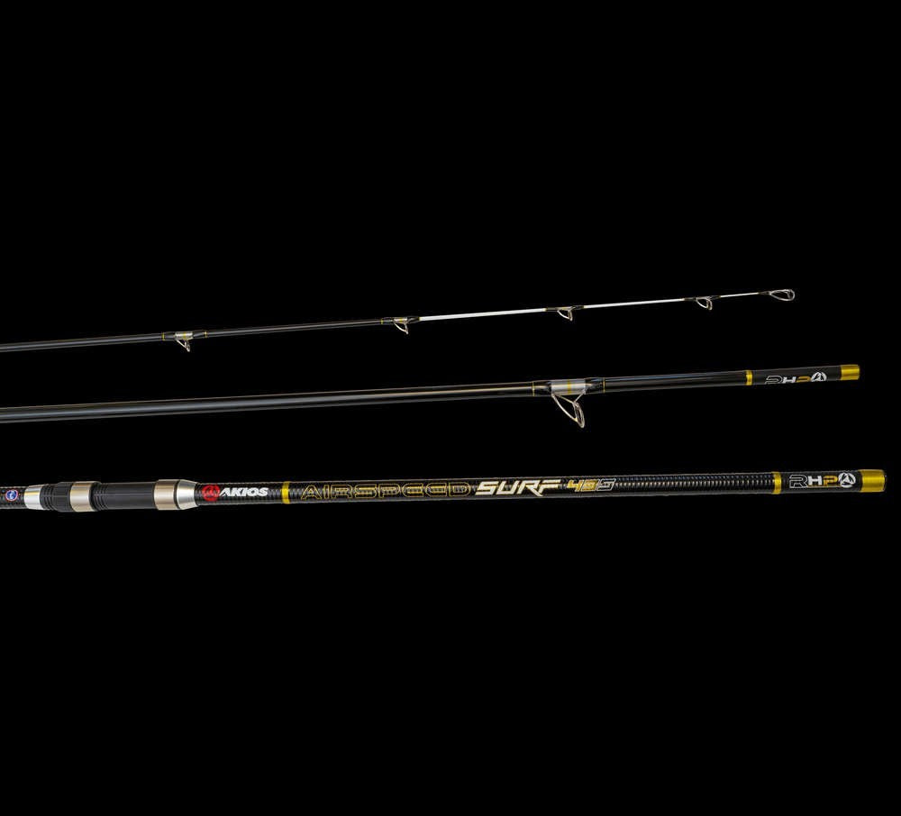 Akios AIRSPEED 435 MKII Black 14ft 5" Sea Fishing Surf Rod Quick Delivery