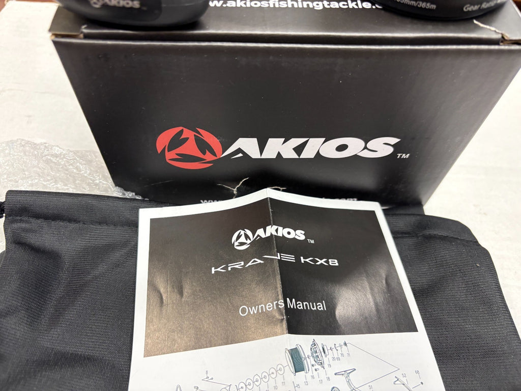 Akios Kyori KX8 Surf Casting Sea Fishing Reel Brand New Quick Delivery