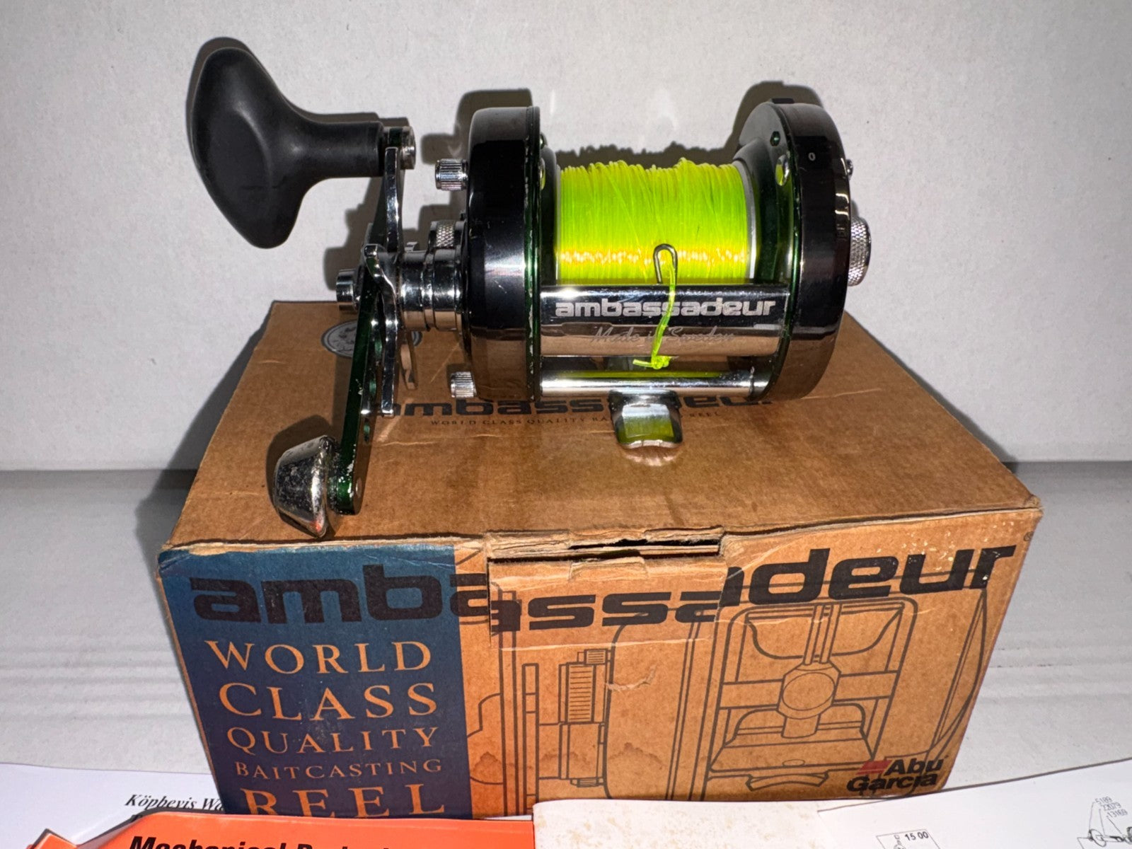Abu Garcia Ambassadeur 6500 C3 CT  SEA Fishing SWEDEN G Reel Good Quick Delivery