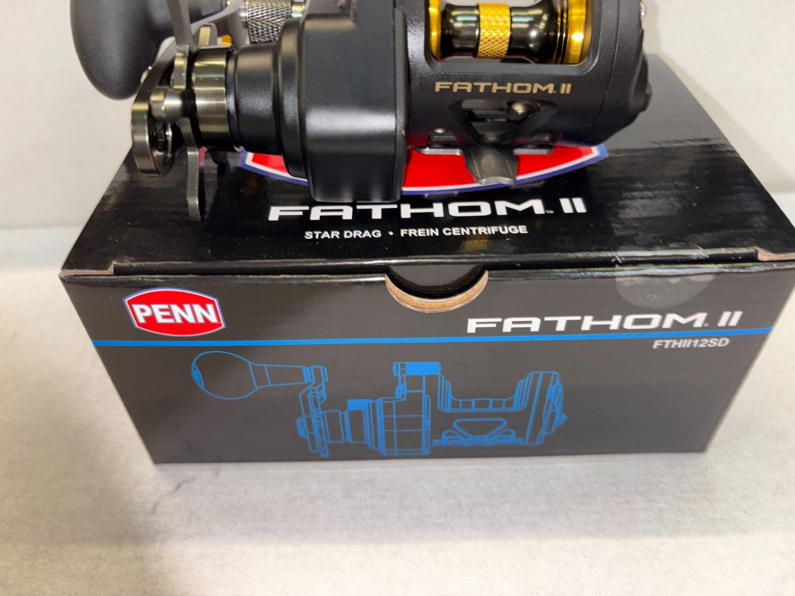 Penn Fathom II Star Drag FTHII12SD Sea Fishing Mutiplier Reel New Quick Delivery