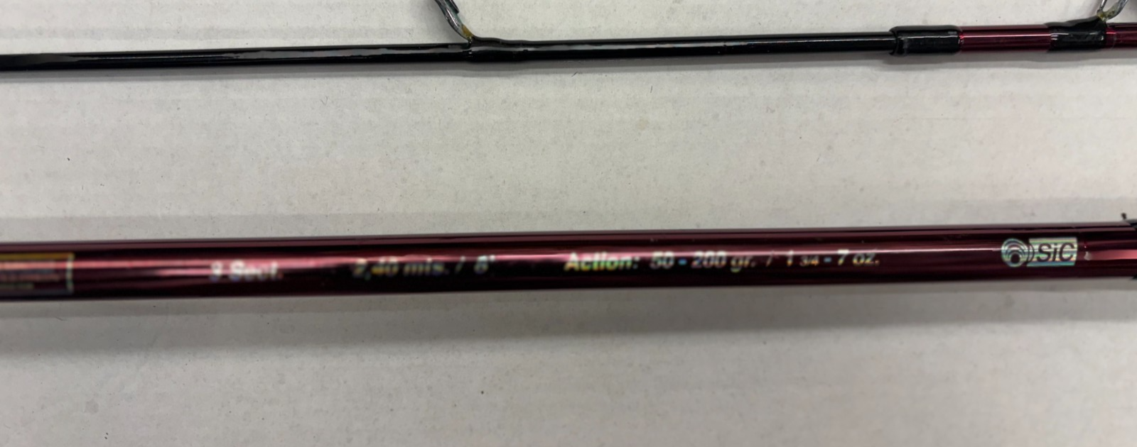 Grauvell Rodas 240 Carbon 1.5oz - 7oz 8ft Good Sea Boat Fishing Rod Quick Post