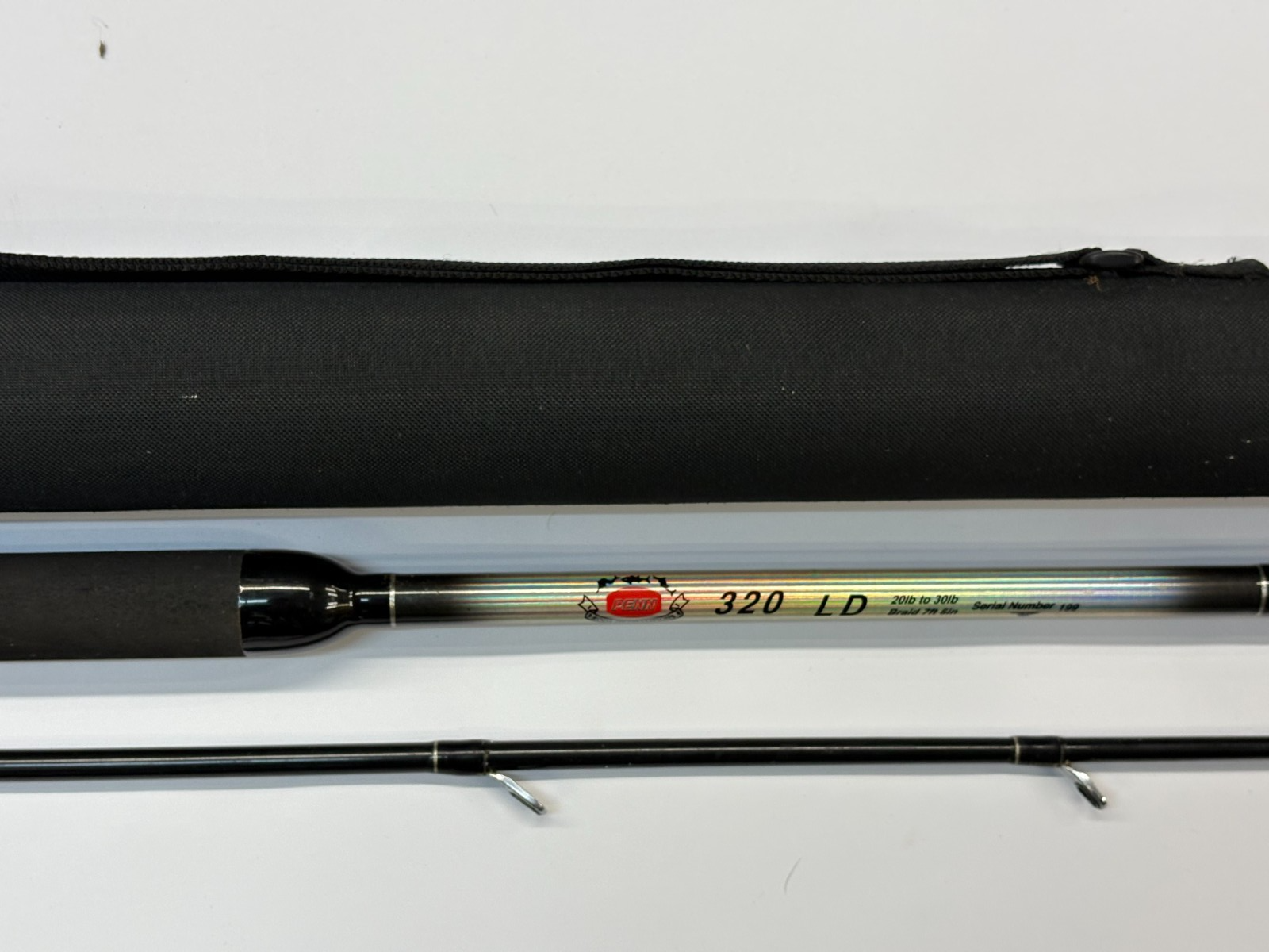 PENN 320 LD 7ft 6" 20/30LB no 199 RARE Sea Boat Fishing Rod Mint Quick Delivery