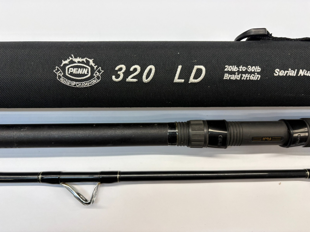 PENN 320 LD 7ft 6" 20/30LB no 199 RARE Sea Boat Fishing Rod Mint Quick Delivery