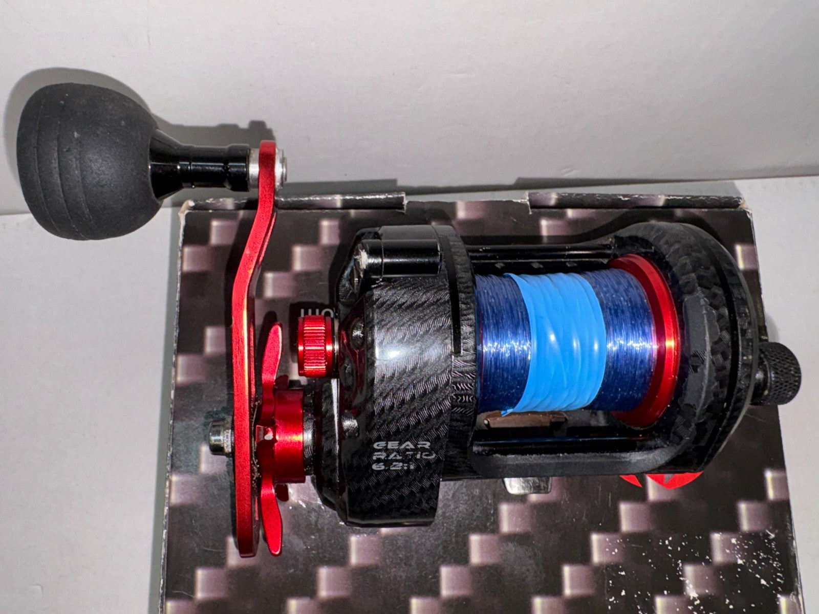 AKIOS NITRON F-15 SEA Fishing Multiplier Reel Red Great Quick Delivery