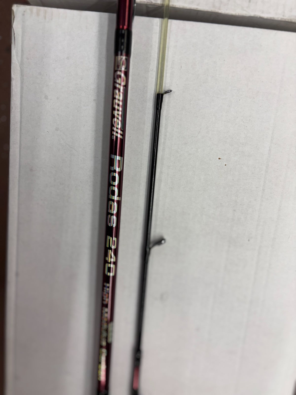 Grauvell Rodas 240 Carbon 1.5oz - 7oz 8ft Good Sea Boat Fishing Rod Quick Post