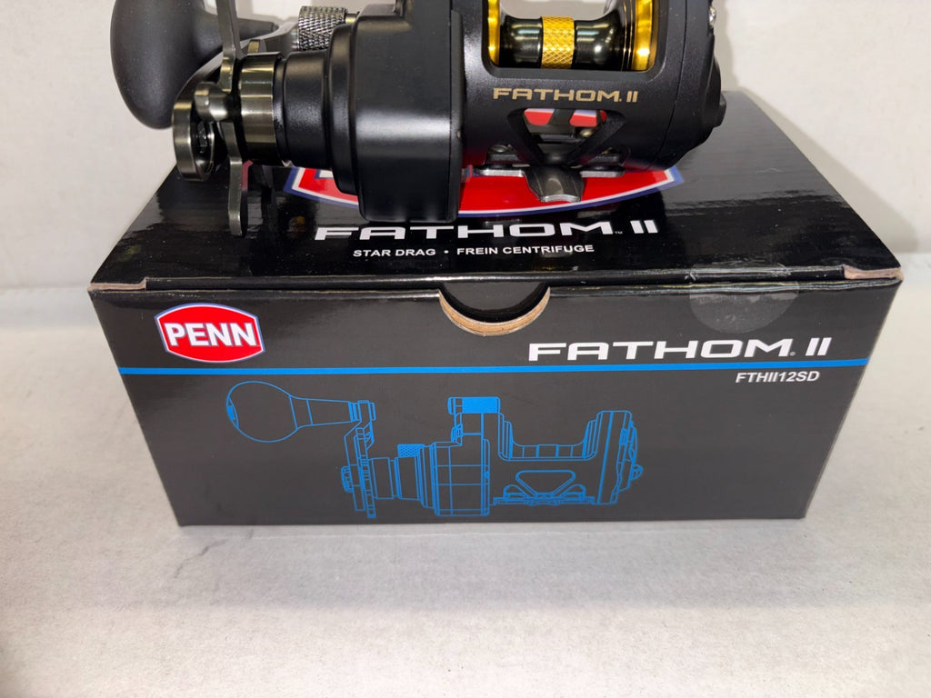 Penn Fathom II Star Drag FTHII12SD Sea Fishing Mutiplier Reel New Quick Delivery