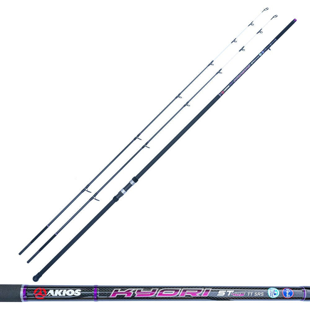 Akios KYORI ST405 TT Two Tip SRS 13ft 5" Sea Fishing Surf Rod Quick Delivery