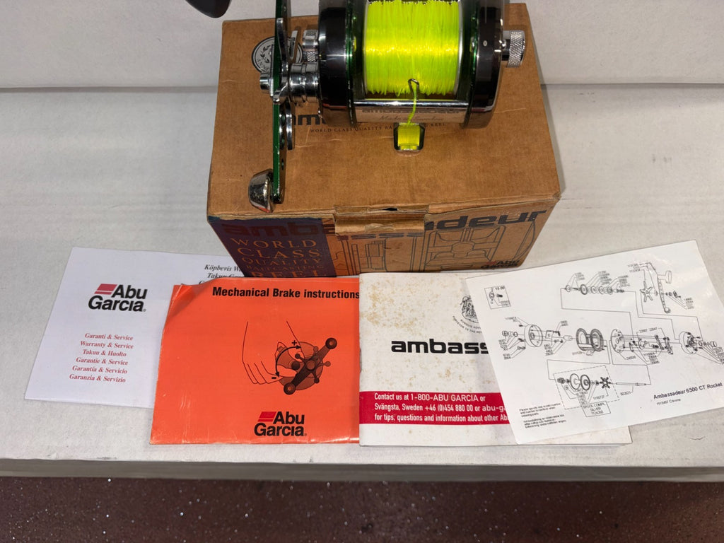 Abu Garcia Ambassadeur 6500 C3 CT  SEA Fishing SWEDEN G Reel Good Quick Delivery