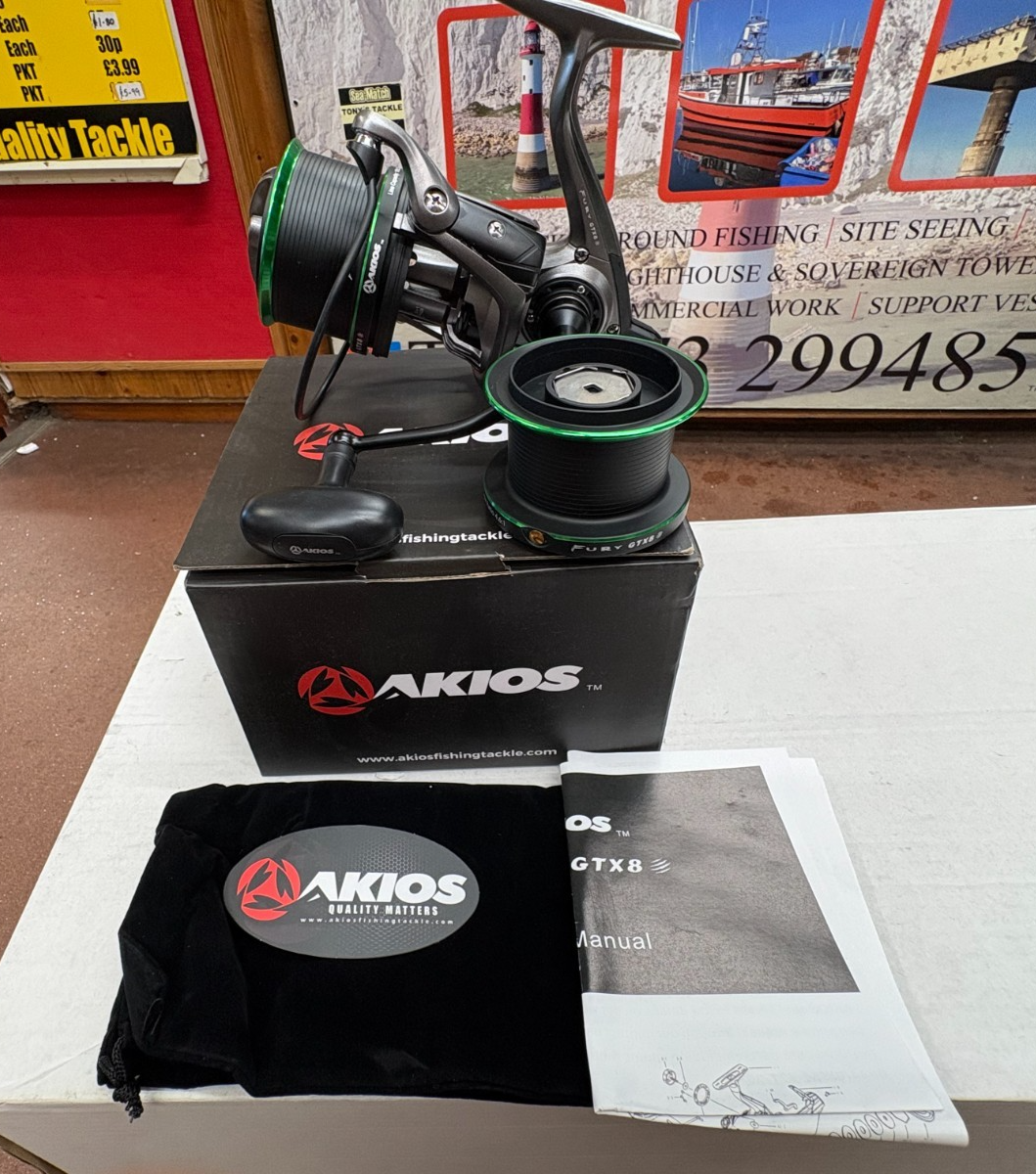 Akios Fury GTX8 Surf Casting Reel – Tony's Tackle