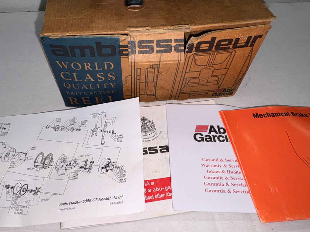 Abu Garcia Ambassadeur 6500 C3  SEA Fishing SWEDEN Reel Good Quick Delivery