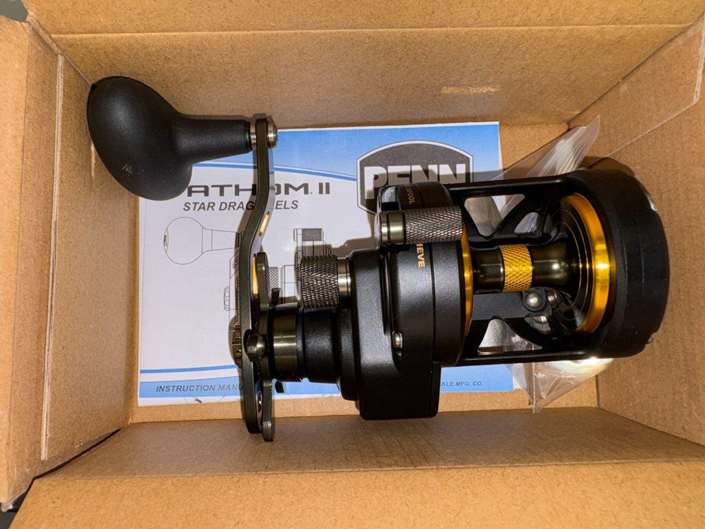 Penn Fathom II Star Drag FTHII12SD Sea Fishing Mutiplier Reel New Quick Delivery