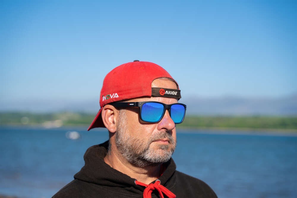 AKIOS Polarised Fishing Sunglasses - Ion Blue Fishing Quick Delivery