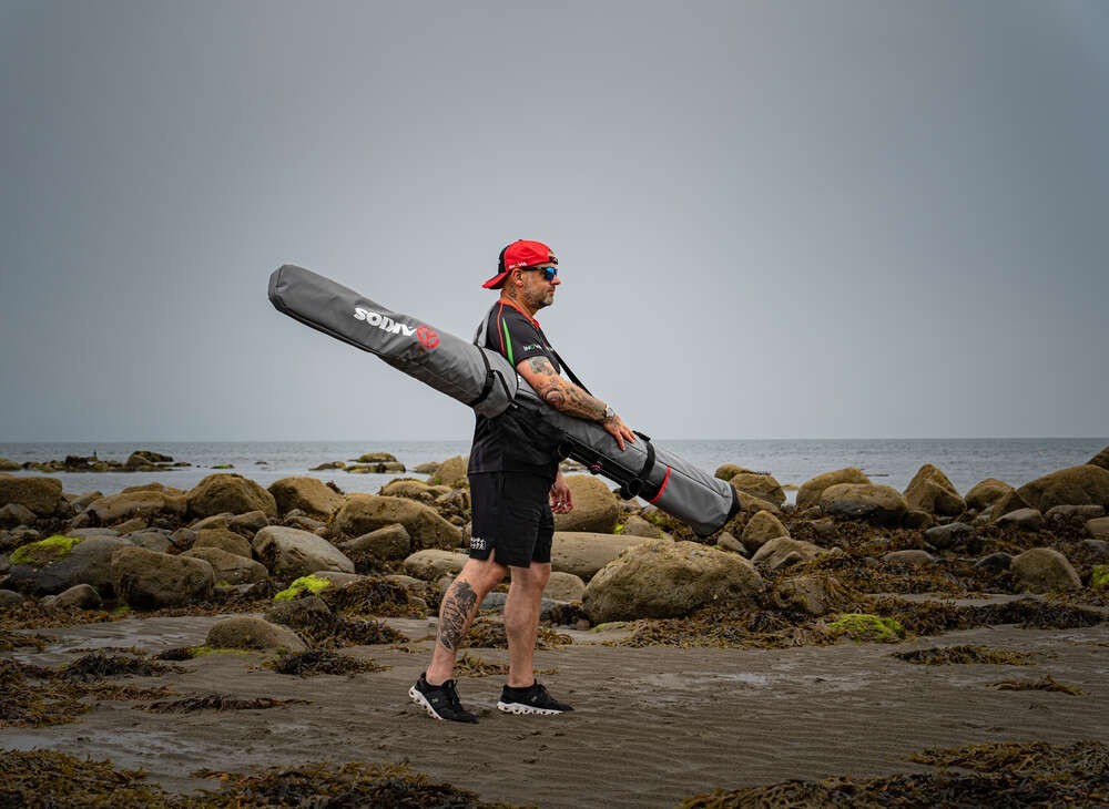 AKIOS SeaTrek Rod & Tripod Quiver Holdall  Sea Fish QUIVER + HOOD Quick Delivery