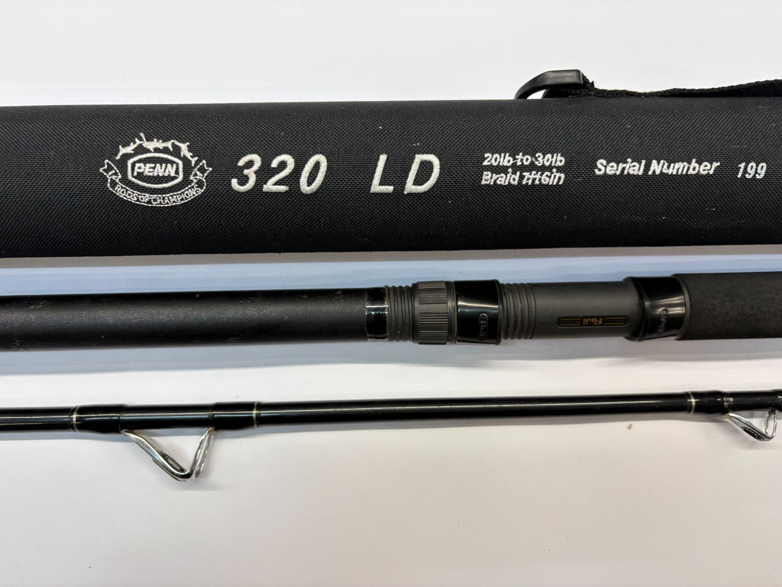 PENN 320 LD 7ft 6" 20/30LB no 199 RARE Sea Boat Fishing Rod Mint Quick Delivery