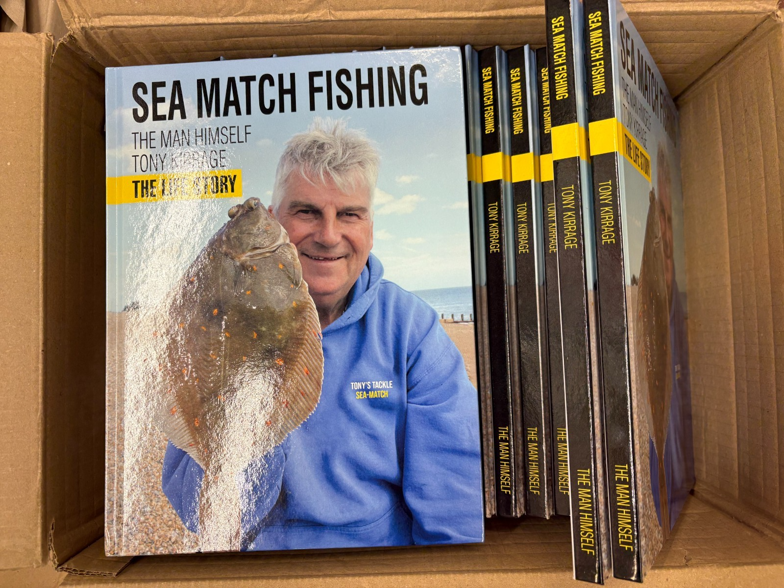 Sea Match Fishing: The Man Himself Tony Kirrage The Life Story Hardback Book