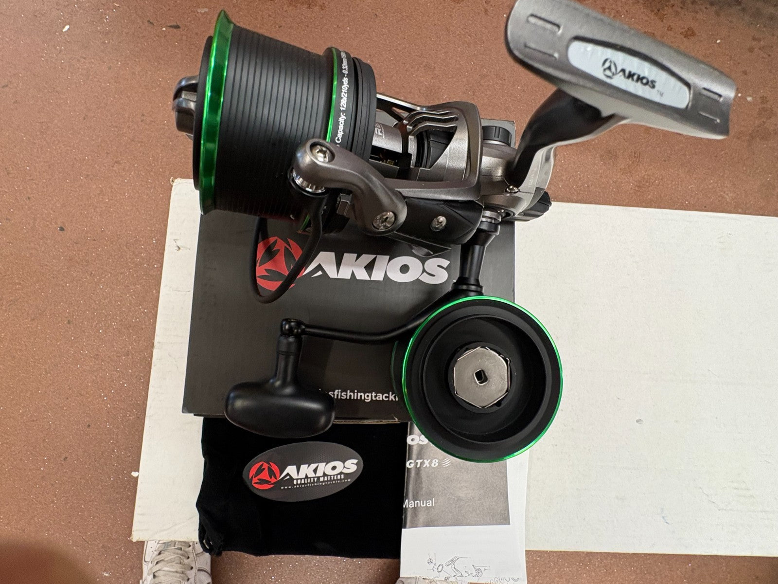 Akios Fury FX8 Surf Casting Sea Fishing Reel Brand New Quick Delivery