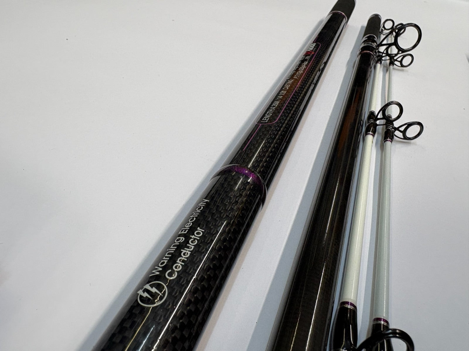 2x PAIR AKIOS Kyori ST 435 TT SRS 14ft 5" Great Sea Fishing Rod Quick Delivery