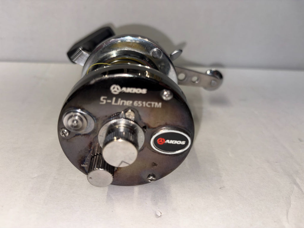 Akios S-LINE 651 CTM LEFT HAND SEA Fishing Mutiplier Reel Quick Delivery