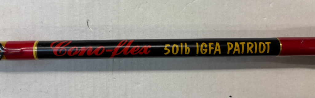 Conoflex 50LB IGFA PATRIOT 7ft 6"  Boat Sea FISHING Rod Great Quick Delivery