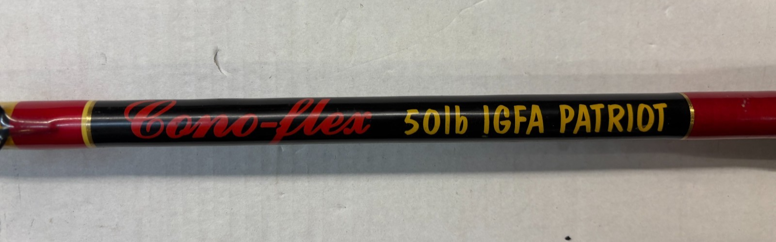 Conoflex 50LB IGFA PATRIOT 7ft 6"  Boat Sea FISHING Rod Great Quick Delivery