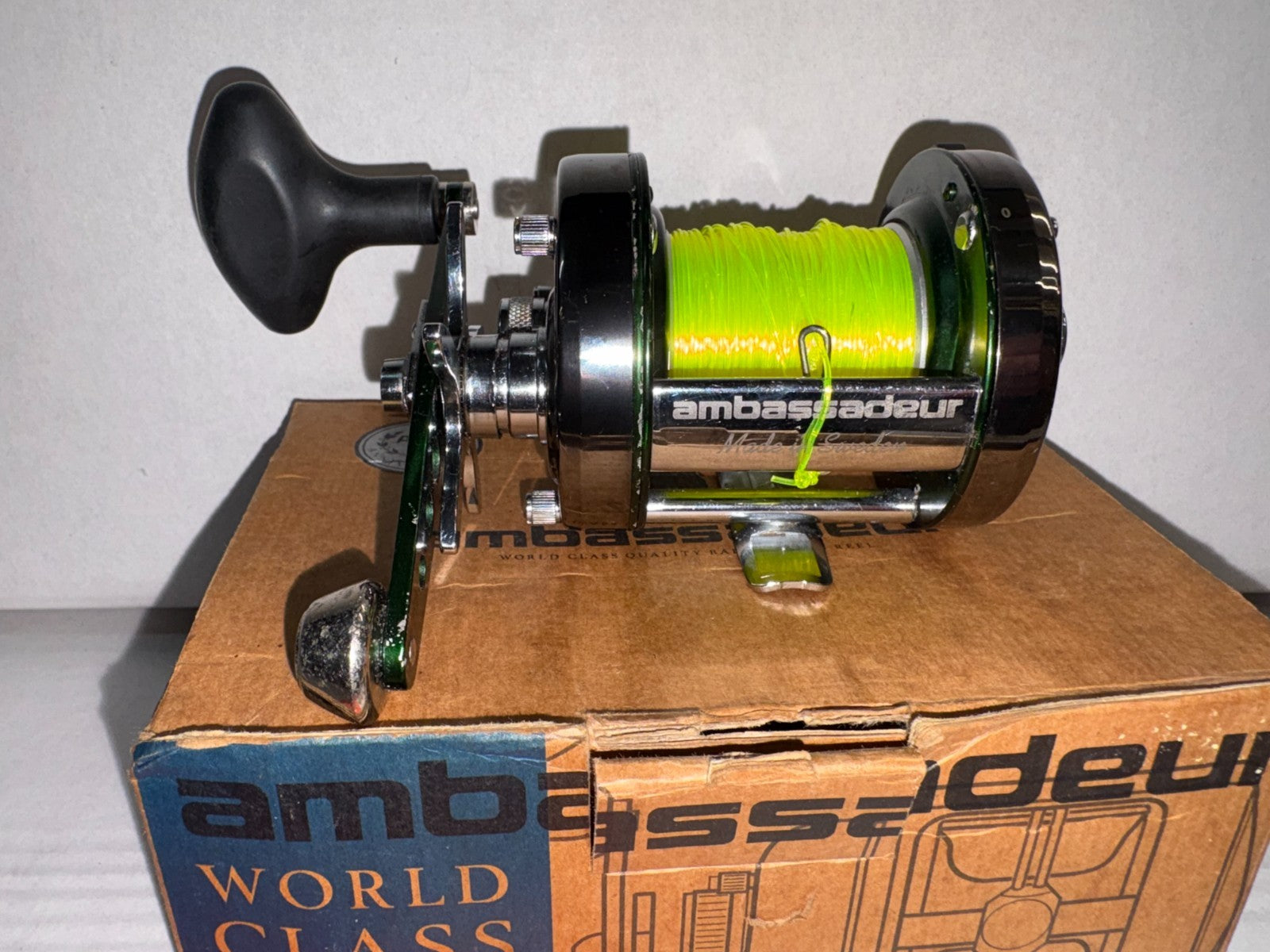 Abu Garcia Ambassadeur 6500 C3 CT  SEA Fishing SWEDEN G Reel Good Quick Delivery