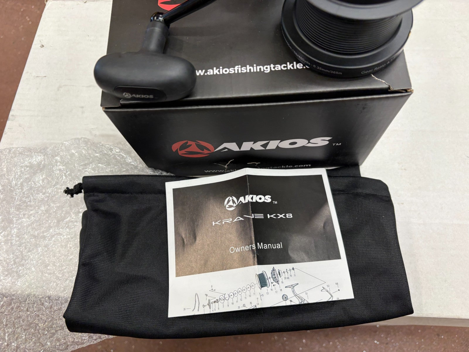 Akios Kyori KX8 Surf Casting Sea Fishing Reel Brand New Quick Delivery