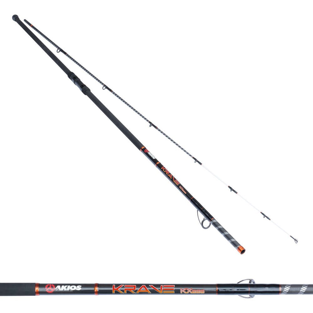 Akios KRAVE SX390 Beach and Estuary 13ft Sea Fishing Surf Rod Quick Delivery