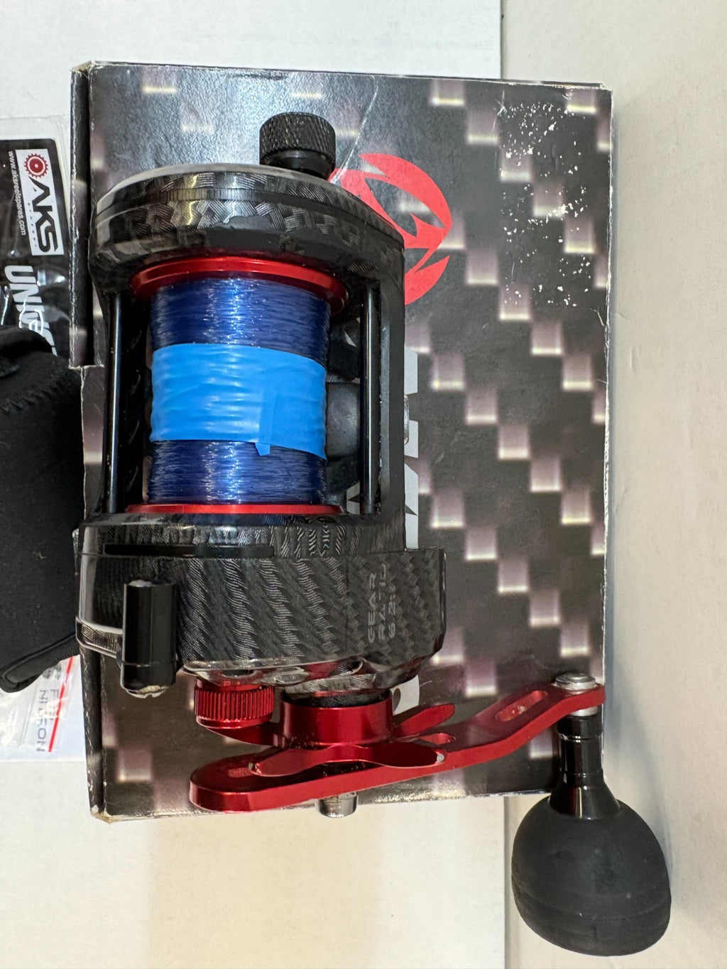 AKIOS NITRON F-15 SEA Fishing Multiplier Reel Red Great Quick Delivery