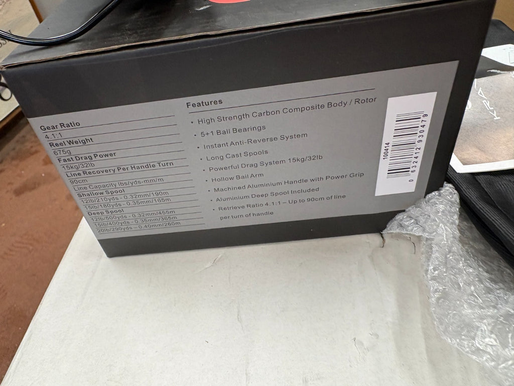 Akios Kyori KX8 Surf Casting Sea Fishing Reel Brand New Quick Delivery