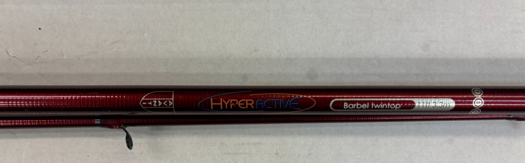 Avanti Hyperactive Barbel Twintop 11ft  Carp Fishing Rod Good Quick Delivery