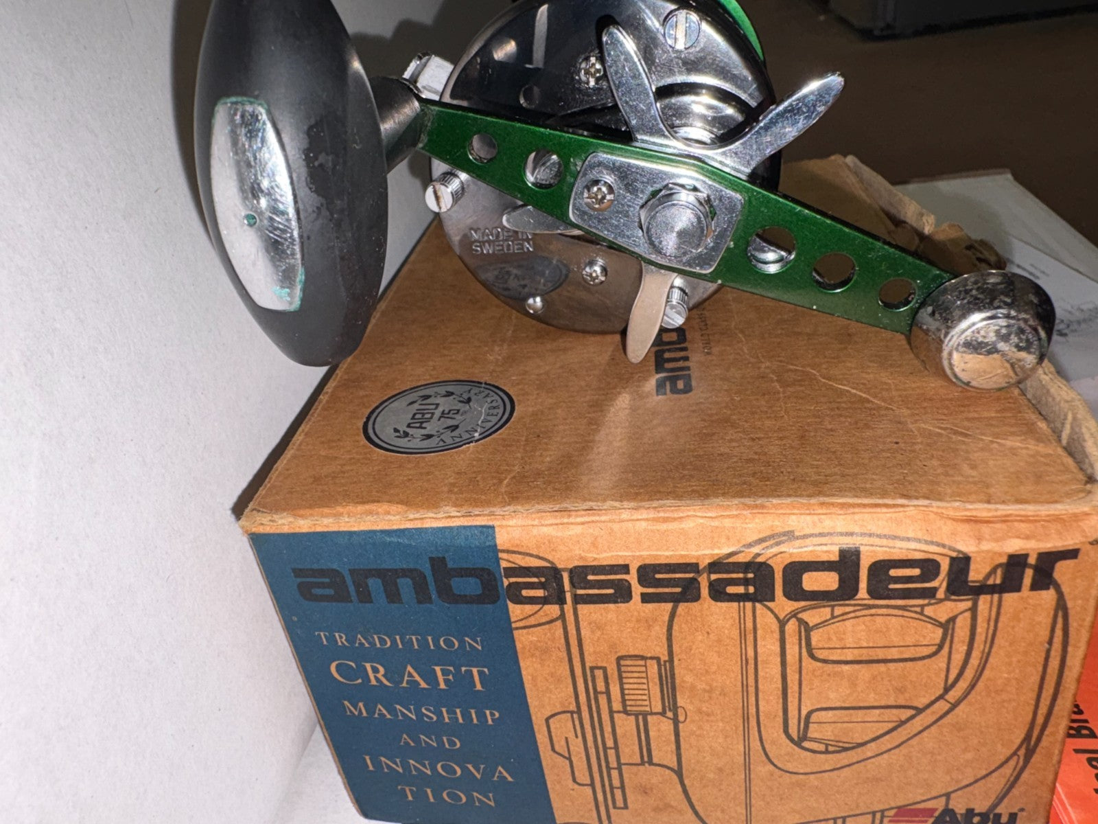 Abu Garcia Ambassadeur 6500 C3 CT  SEA Fishing SWEDEN G Reel Good Quick Delivery