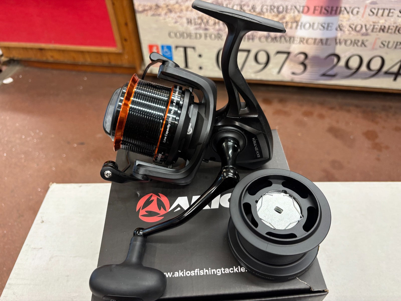 Akios Kyori KX8 Surf Casting Sea Fishing Reel Brand New Quick Delivery