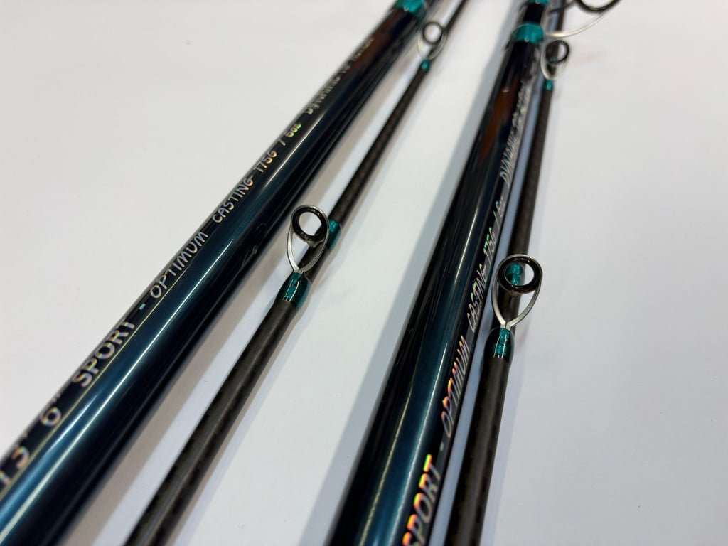 2x Pair Blackrock Zoominator 2G Surf 13ft 6" 3/6oz Sport Brand Sea Fishing Rod