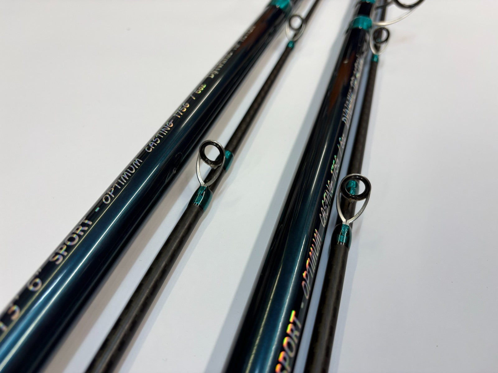 2x Pair Blackrock Zoominator 2G Surf 13ft 6" 3/6oz Sport Brand Sea Fishing Rod