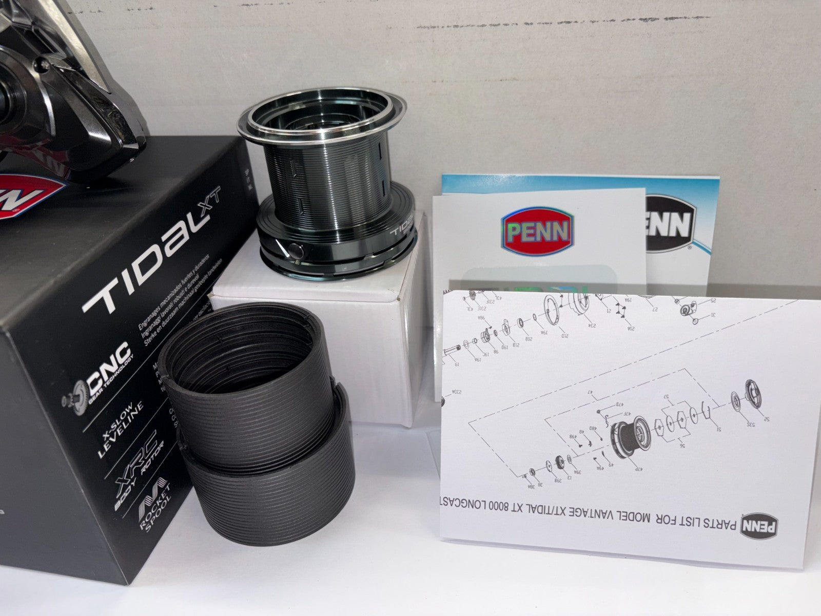 PENN Tidal XT 8000 Longcast Sea fishing Reel Brand New Next Day Delivery