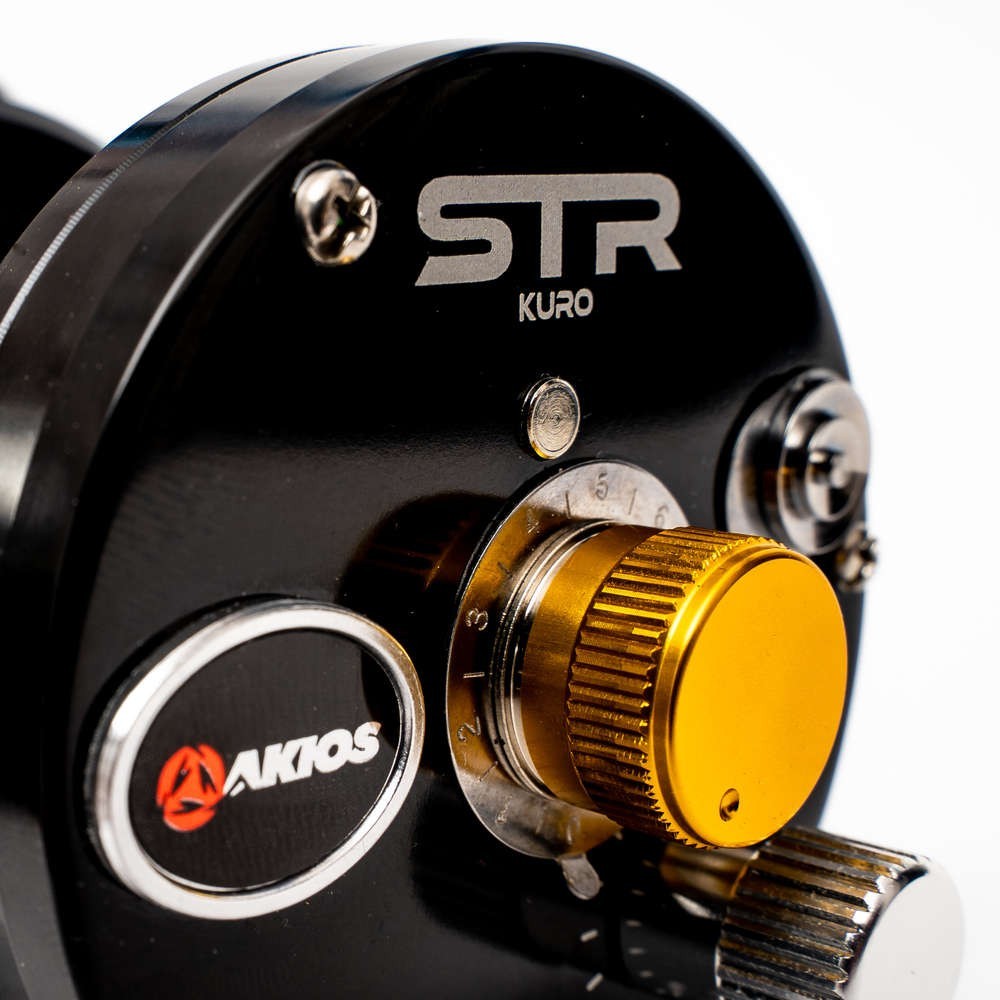 Akios Shuttle 656 STR KURO Mutiplier Sea Fishing Reel Quick Delivery